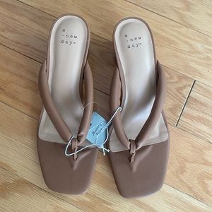 NWT A New Day Elvie Mule Heels